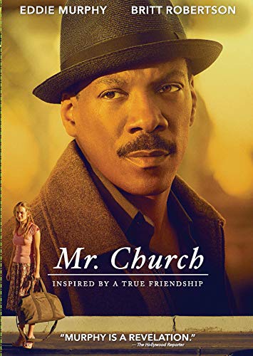 DVD cover for "Mr. Church" featuring Eddie Murphy in a hat.