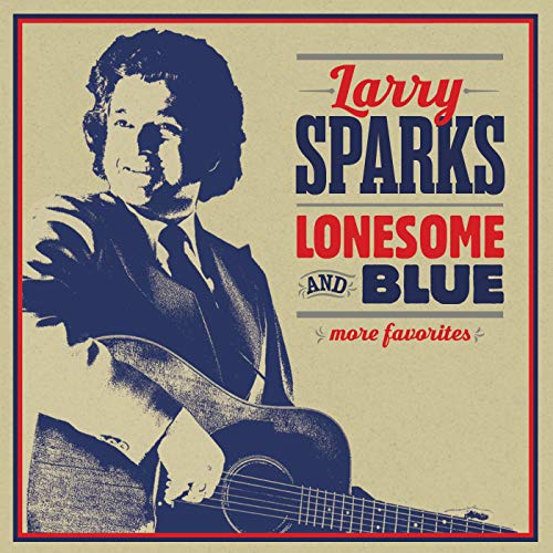 Larry Sparks CD cover with portrait of musician holding a guitar.