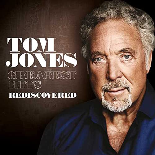 Tom Jones portrait on a dark brown background with white album title text.