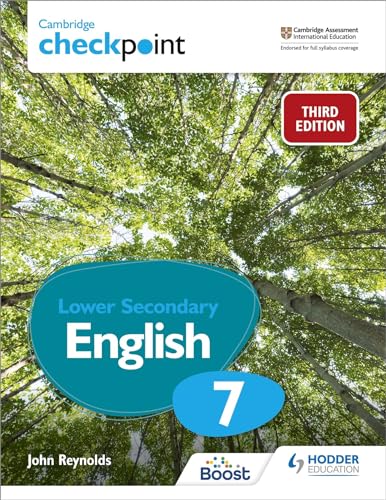 Cambridge Checkpoint Lower Secondary English Student's Book 7 : Third Edition