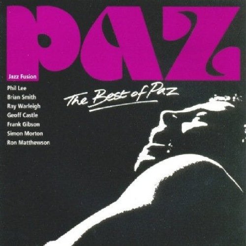 CD cover for “The Best of Paz” with pink text and silhouette.