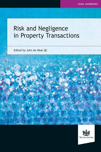 Risk and Negligence in Property Transactions, 1st edition