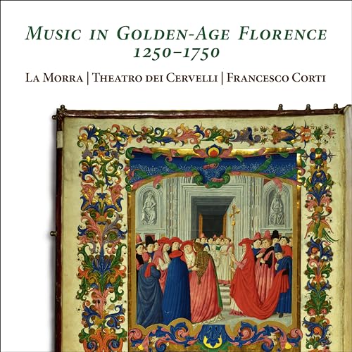 CD cover depicting a Renaissance-era illuminated manuscript scene.