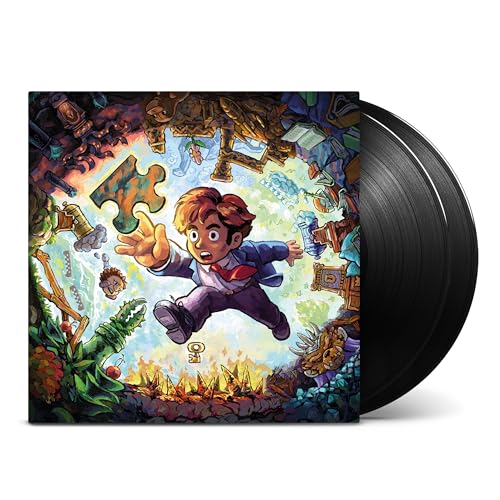 “Braid” anniversary edition vinyl record with colorful, surreal cover art.