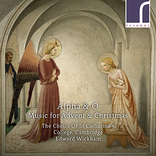 CD cover depicting three angels in a Renaissance painting style.