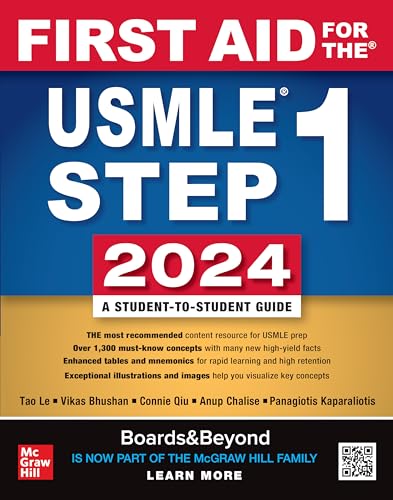 First Aid for the USMLE Step 1 2024 : A Student-to-Student Guide