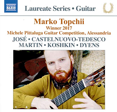 CD cover featuring guitarist Marko Topchii with a red beard.