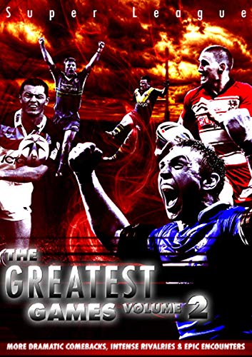 DVD cover featuring rugby league players in action, dramatic red background.