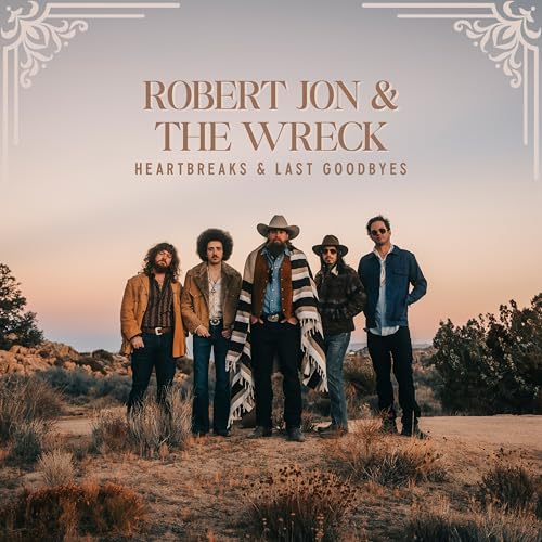 CD cover for Robert Jon & The Wreck, featuring a band portrait.