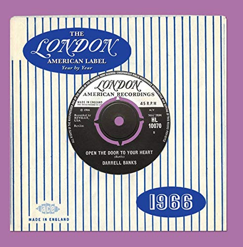 1966 London American Label CD cover with blue and white striped background.