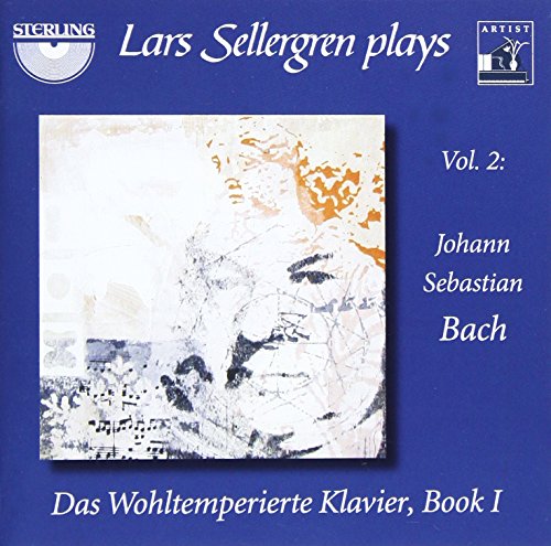 CD cover for Lars Sellergren playing Bach's "Das Wohltemperierte Klavier.