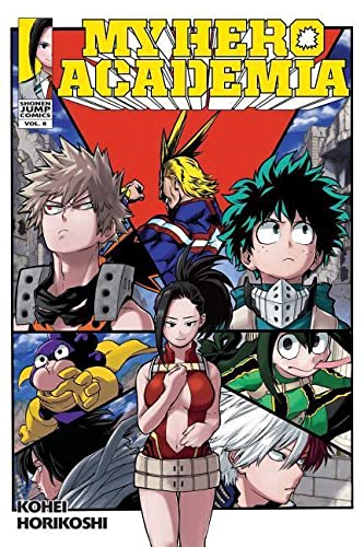 Colorful manga book cover with young superhero and cityscape in background, bold title text.