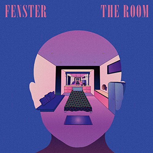CD cover for Fenster’s “The Room” featuring an illustrated head and bedroom.