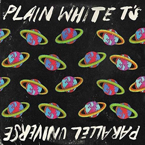 CD cover for Plain White T's’ “Parallel Universe” with colorful planets.