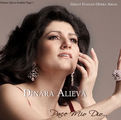 Dinara Alieva portrait from CD booklet, "Pace, mio Dio" opera arias.