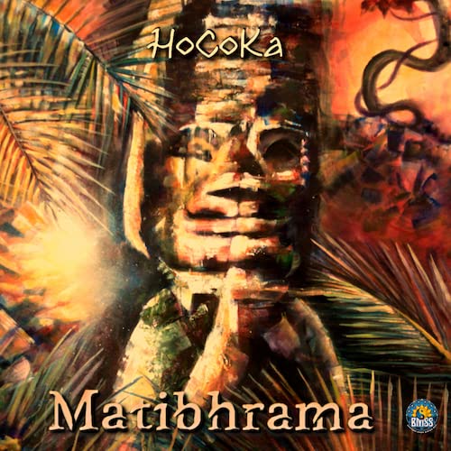 Album cover for “HoCoKa” by Namco Sounds, featuring abstract portraiture.