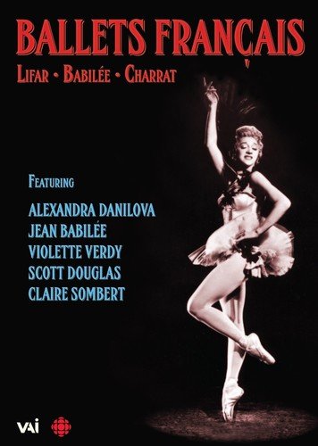 DVD cover for "Ballets Français" featuring a ballerina in pose.