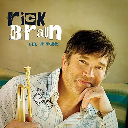 CD cover featuring Rick Braun, a musician with a trumpet.
