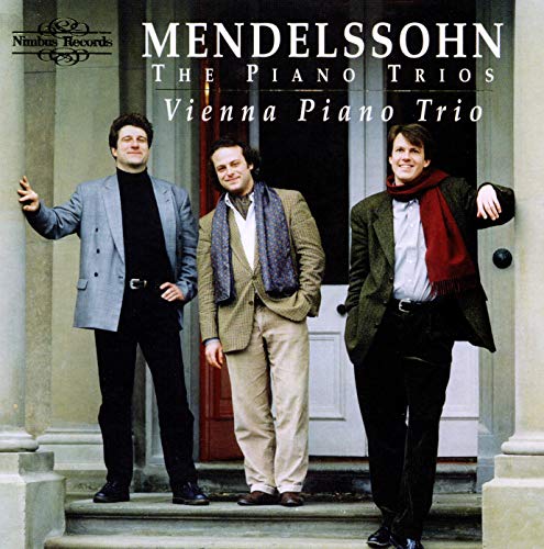CD cover featuring the Vienna Piano Trio and Mendelssohn’s piano trios.