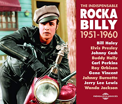 3CD rockabilly compilation featuring Elvis Presley and other artists, 1951-1960.