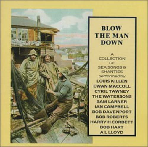 CD cover: fishermen mending nets, text listing performers’ names.