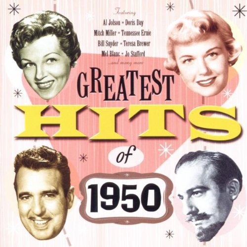 CD cover featuring portraits of 1950s singers and bold yellow text.