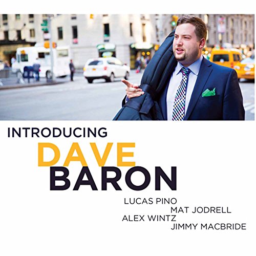 CD cover featuring Dave Baron in a suit, gesturing with his hand.
