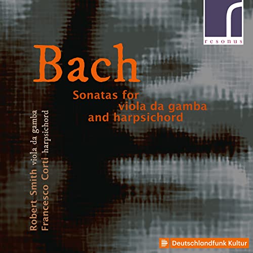 CD cover for Bach sonatas performed by Smith and Corti.