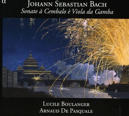 CD cover featuring fireworks over a river with a domed building at night.