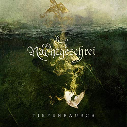 CD cover: ghostly ship above water, bird rising from swirling mist.