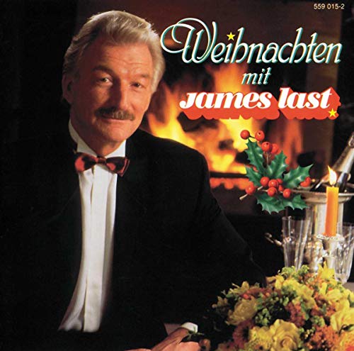 James Last album cover with a festive, cozy Christmas scene.