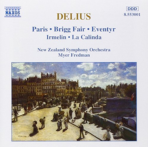CD cover featuring a painting of a cityscape with figures.