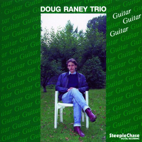 CD cover: Man sitting in a chair under a tree, repeating "Guitar".