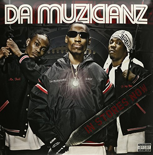 Album cover featuring three men in jackets, text “DA MUZICIANZ”.