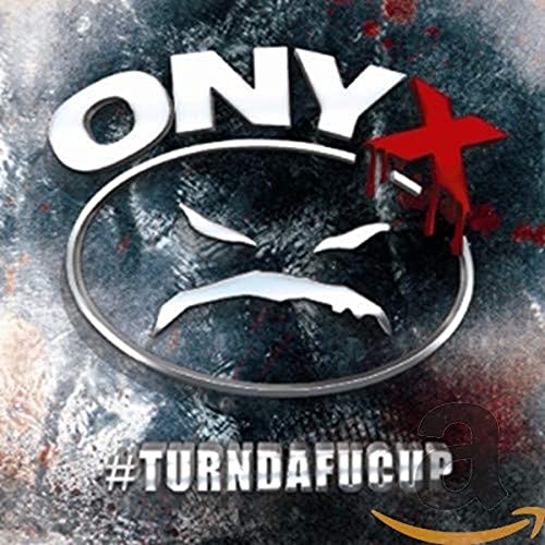 Onyx album cover: angry face graphic with red star and text.