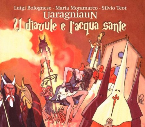 CD cover art depicting a dramatic, illustrated scene with devils and figures.
