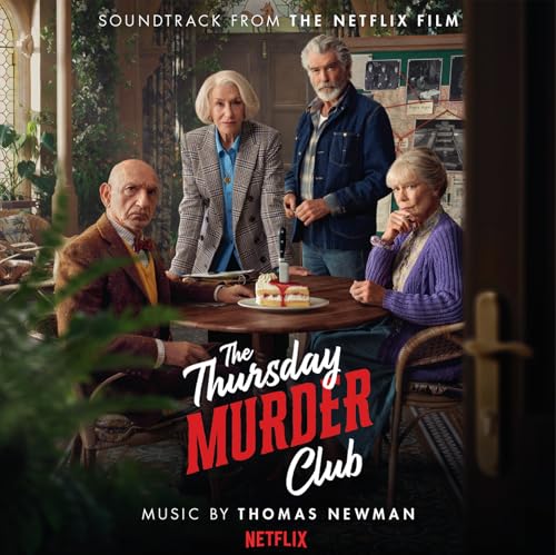Album cover featuring four elderly people around a table with cake and a cake.