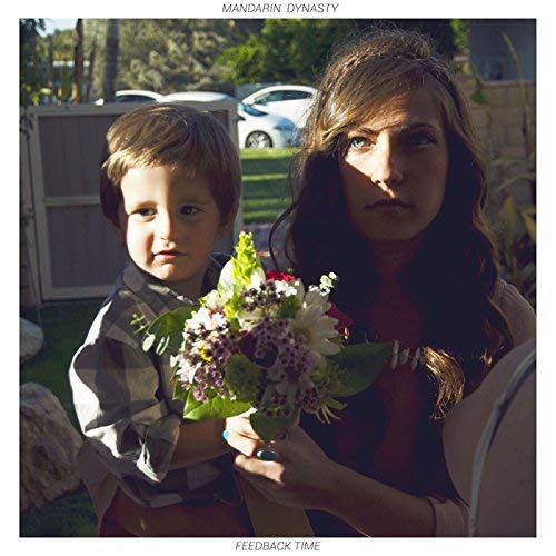 Album cover: woman and young child holding a bouquet of flowers.