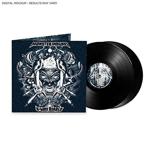 Monster Magnet “4-Way Diablo” vinyl record with demonic album art.