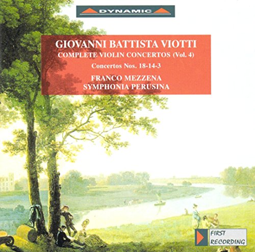 CD cover with landscape painting, text “Giovanni Battista Viotti” and “Symphonia Perusina”.