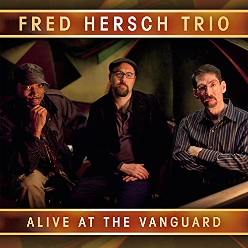 CD cover featuring Fred Hersch Trio, three men in a dimly lit room.
