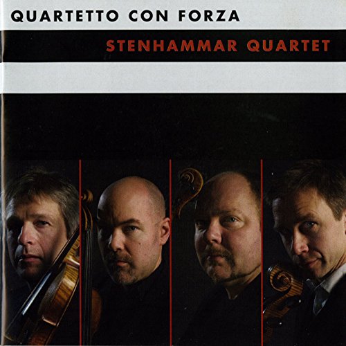 CD cover featuring portraits of four musicians with string instruments.