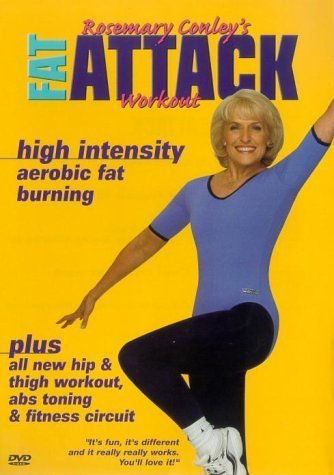 DVD cover featuring Rosemary Conley in workout clothes, smiling and posing.