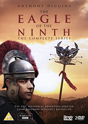 DVD cover for "The Eagle of the Ninth" featuring a Roman soldier.