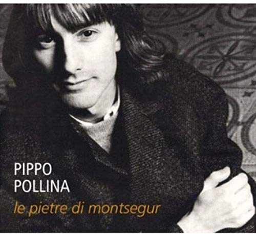 Pippo Pollina CD cover: black and white portrait of a man.