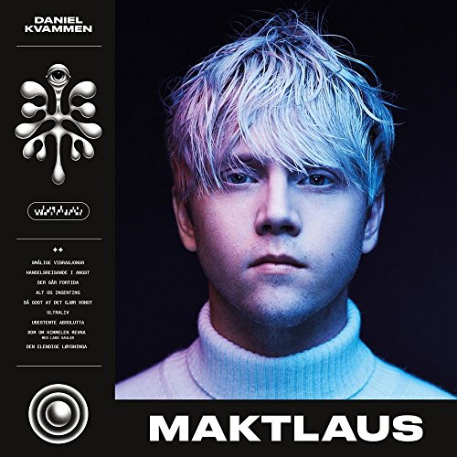Vinyl album cover featuring a young man with blue hair and an eye symbol.