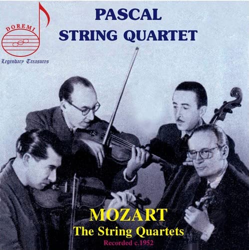 CD cover featuring the Pascal String Quartet, a classical music ensemble.