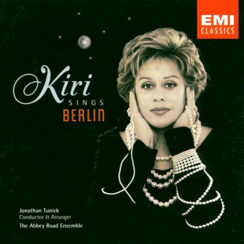 CD cover featuring portrait of opera singer Kiri Te Kanawa with jewelry.