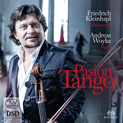 CD cover featuring cellist Friedrich Kleinhapl and pianist Andreas Woyke.