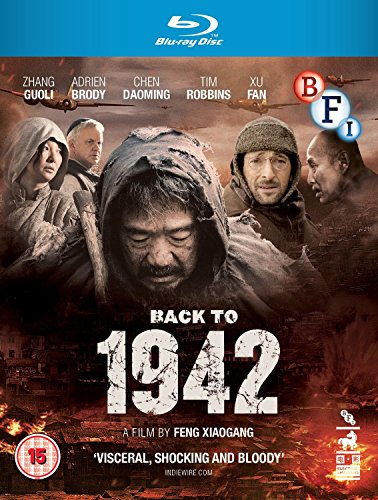 Back to 1942" Blu-ray cover featuring a group portrait and wartime imagery.